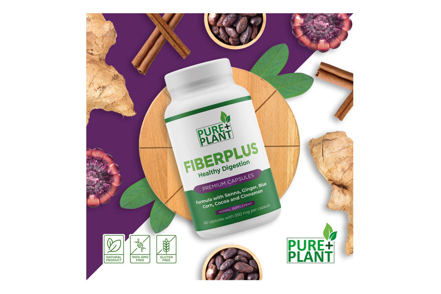 Fiber Plus Capsules-Digestion-Pure Plant Plus