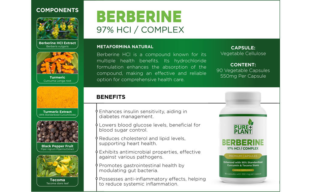 Berberine - Pure Plant Plus