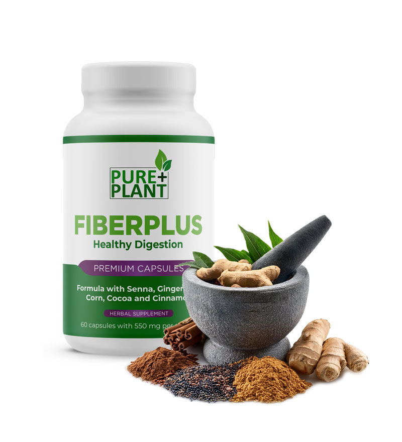 Fiber Plus Capsules- Digestion - Pure Plant Plus