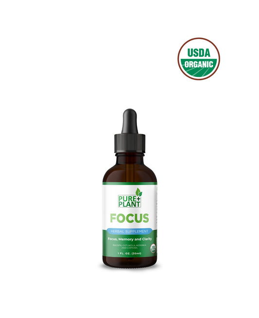Focus drops-Focus, Memory and Clarity -Pure Plant Plus