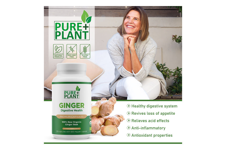 Ginger Capsule-Pure Plant Plus