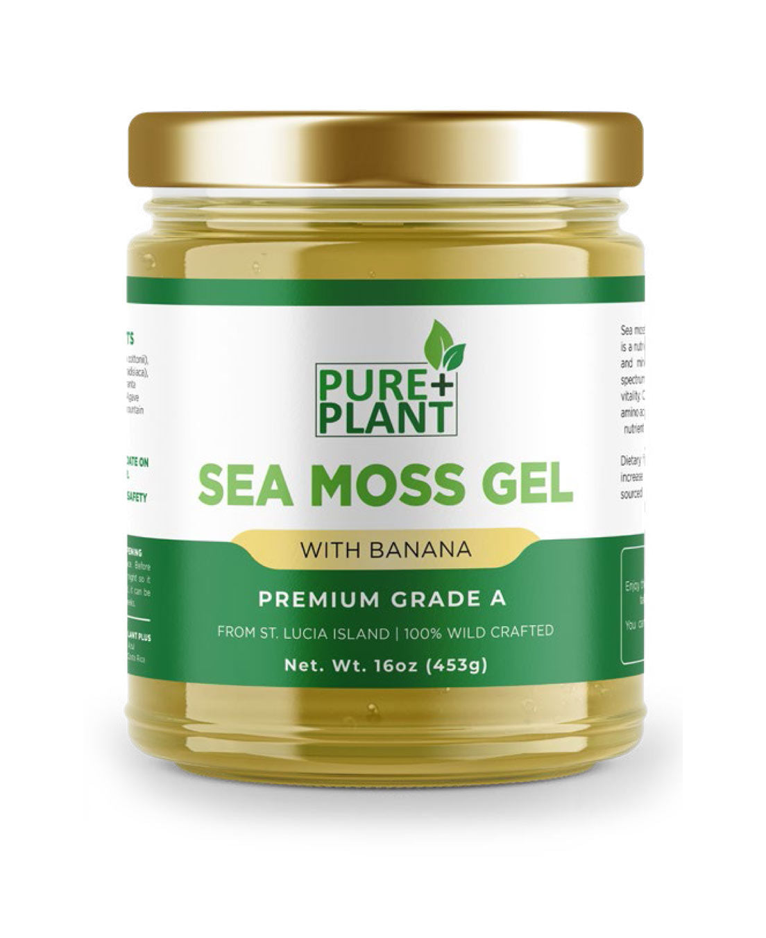 Sea Moss Gel with Banana - Pure Plant Plus