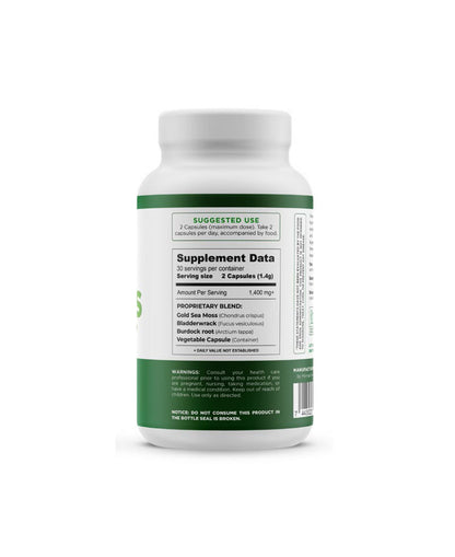 Sea Moss Capsule - Pure Plant Plus