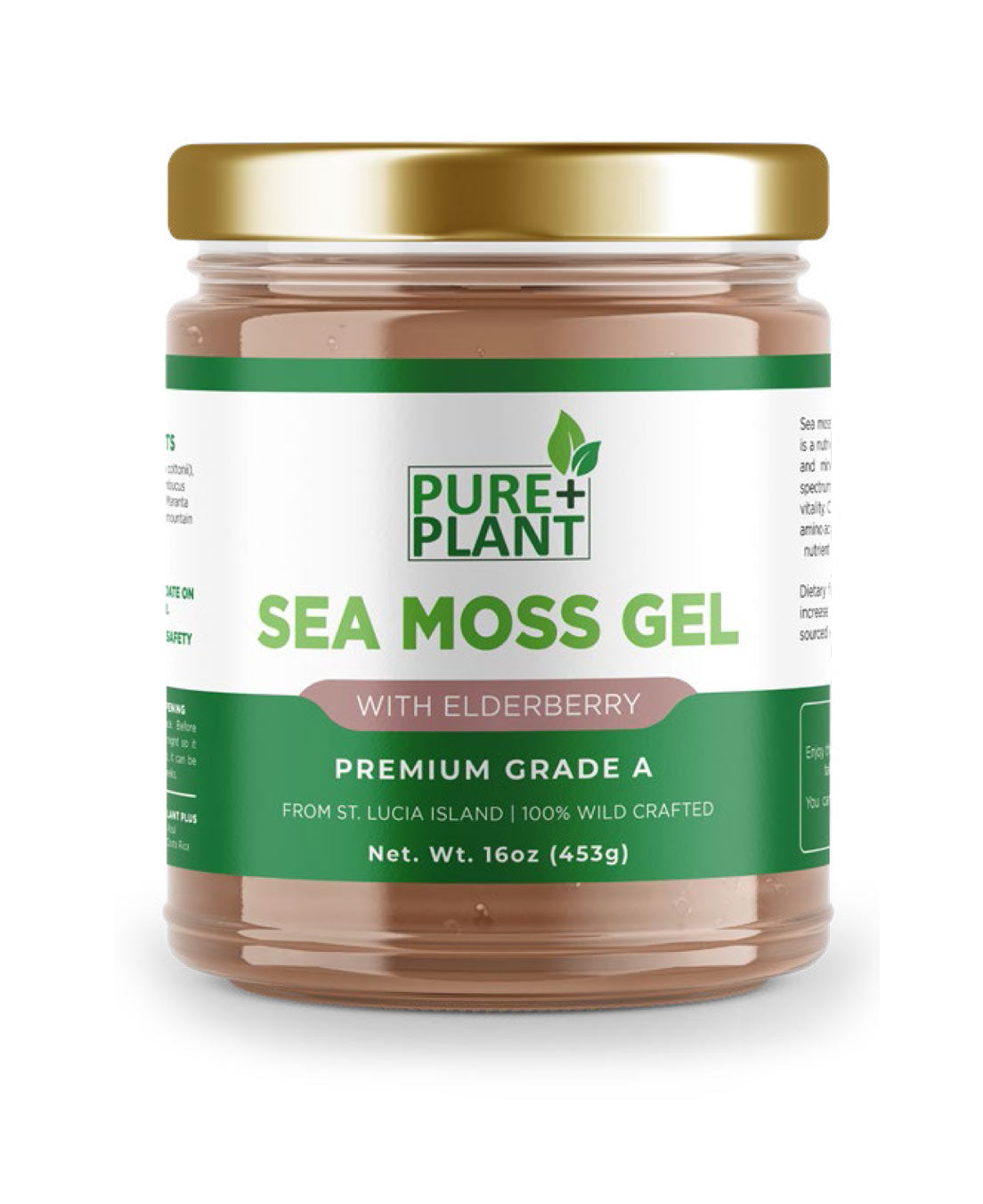 Sea Moss Gel with Elderberry - Pure Plant Plus