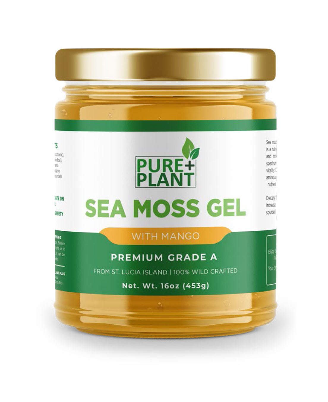 Sea Moss Gel with Mango - Pure Plant Plus