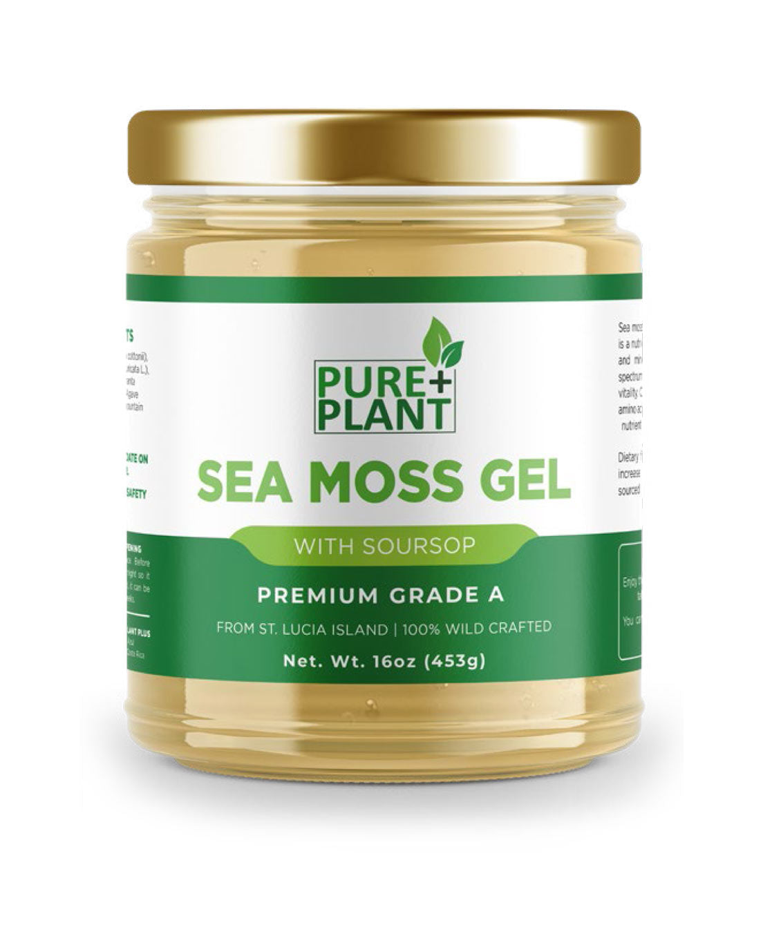 Sea Moss Gel with Soursop - Pure Plant Plus