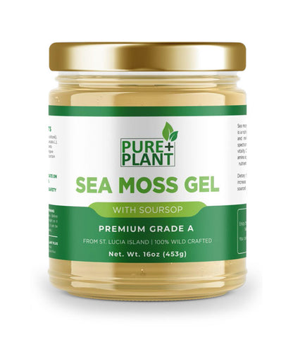 Sea Moss Gel with Soursop - Pure Plant Plus