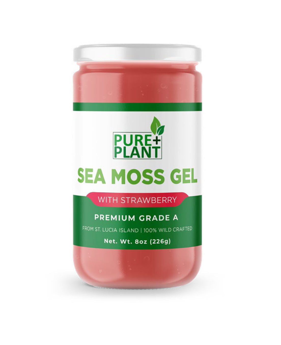 Sea Moss Gel with Strawberry - Pure Plant Plus