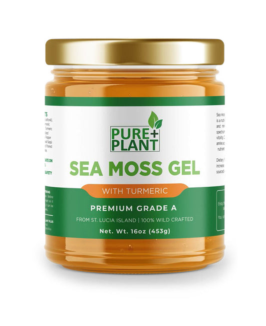 Sea Moss Gel with Turmeric - Pure Plant Plus