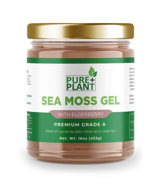 Sea moss gel with Elderberry - Pure Plant Plus