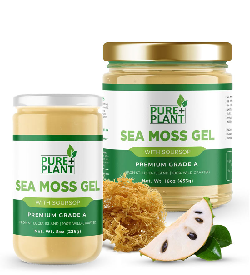 Sea Moss Gel with Soursop - Pure Plant Plus