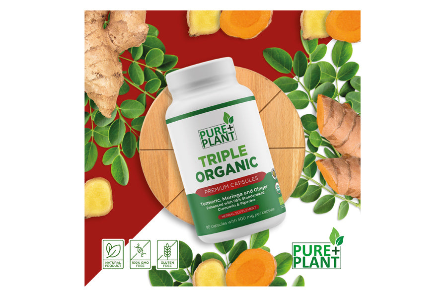 Turmeric Moringa Ginger-Pure Plant Plus