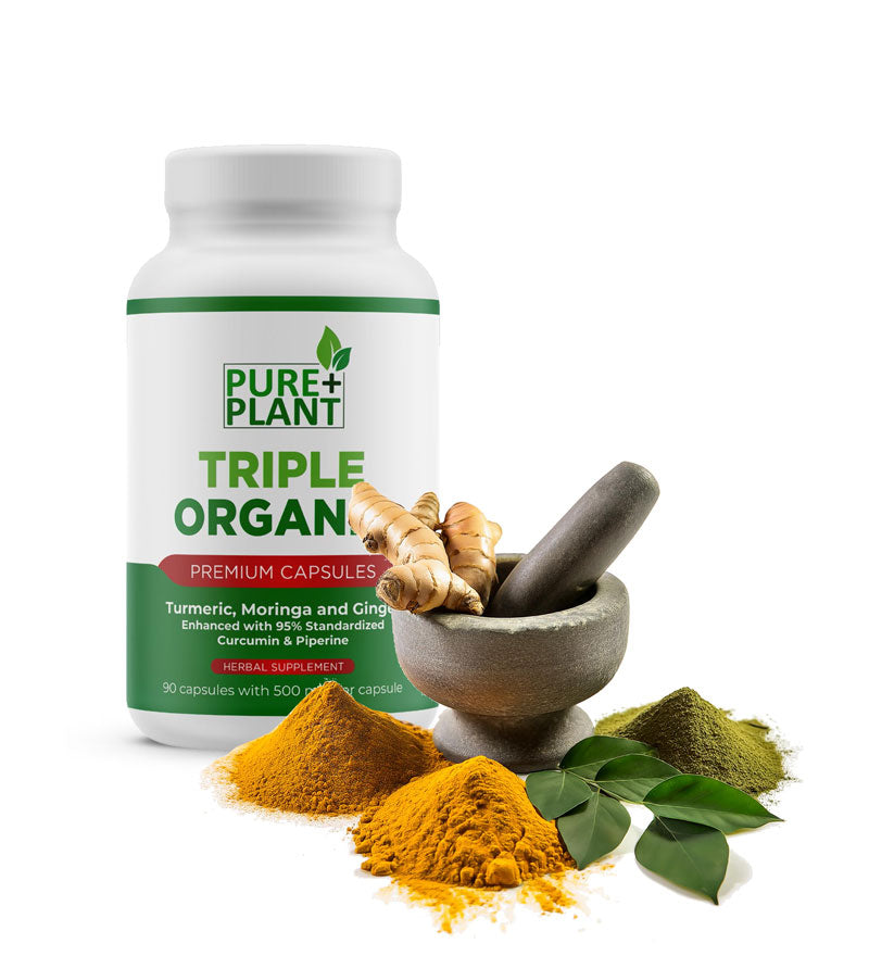 Turmeric-Moringa-Ginger-Pure Plant Plus