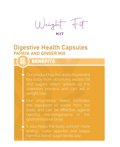 Weight Fit Kit-Berberine & DM2 & Papaya & Ginger-Pure Plant Plus